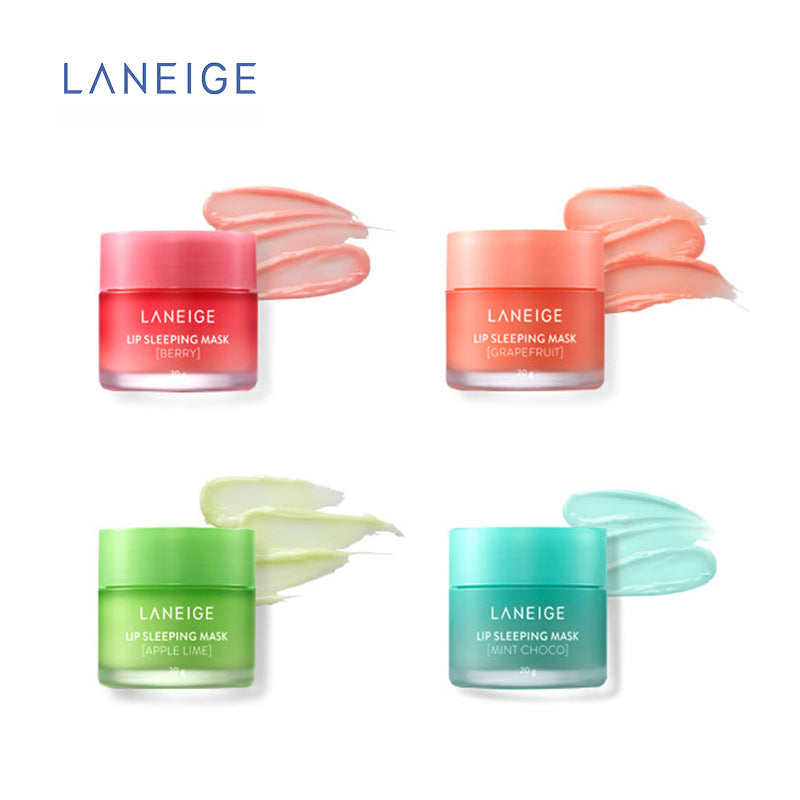 LANEIGE Lip Sleeping Mask EX 20g [Select from 5 Scents] - Lip Sleeping Care, Removes Flaky Skin and Moisturizes Dry Lips