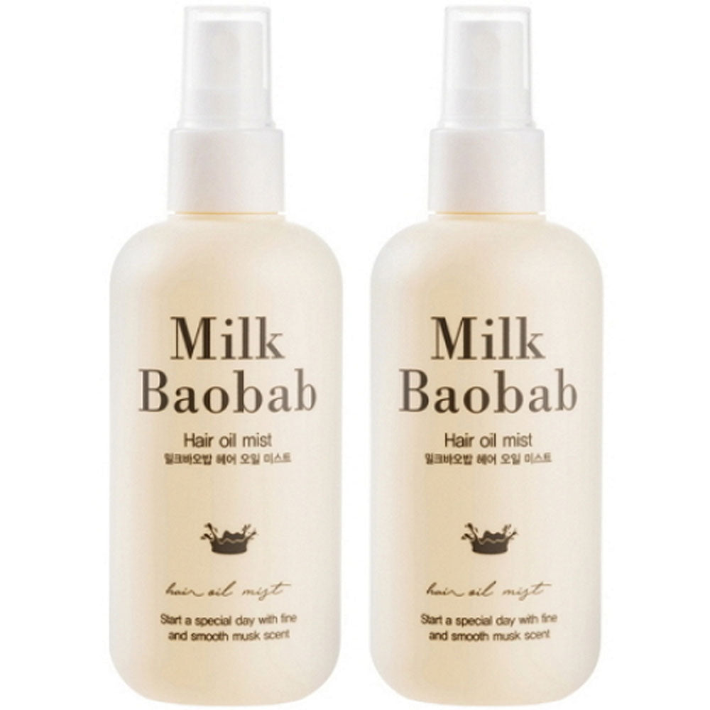 milk baobab sticky-free protein mist hair oil mist, 120ml