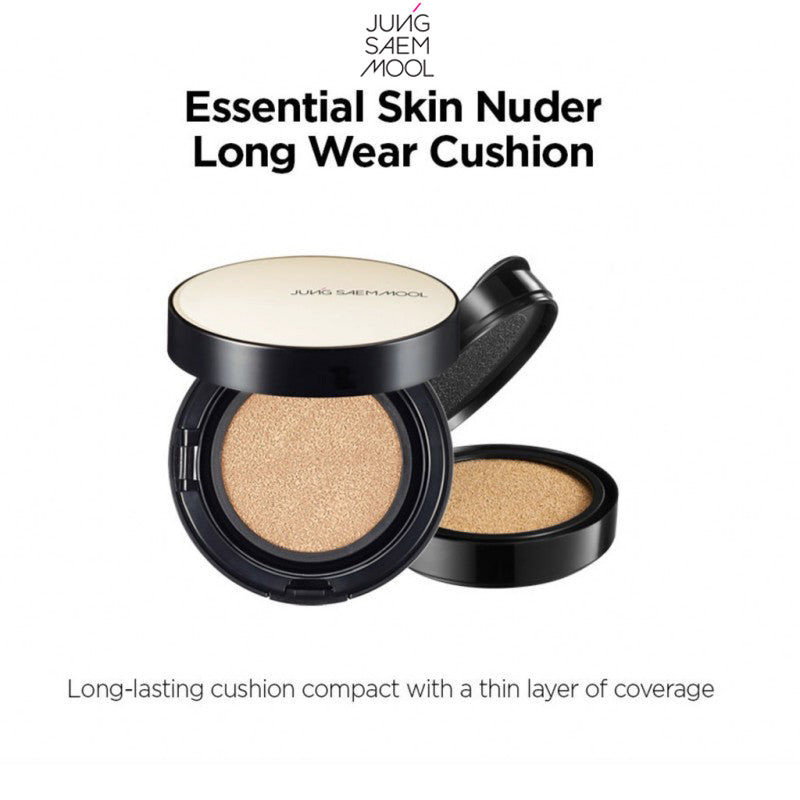 [100% Original] JUNG SAEM MOOL Essential Skin Nuder Long Wear Cushion (refill included) JUNGSAEMMOOL