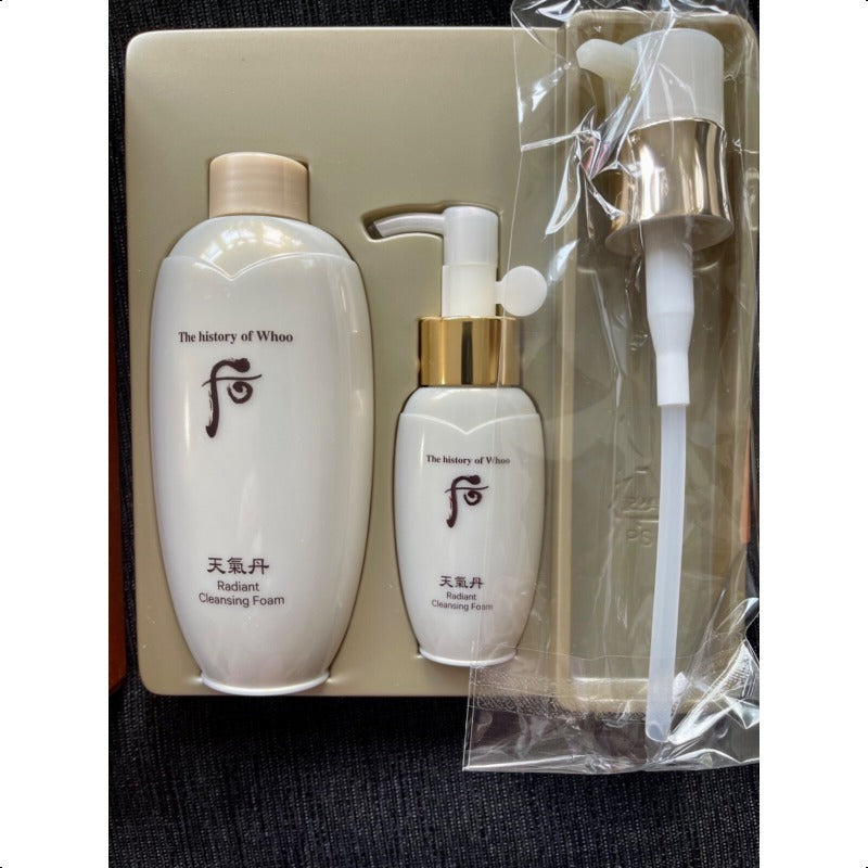 The History of Whoo CHEONGIDAN RADIANT CLEANSING FOAM SET 200ml+50ml