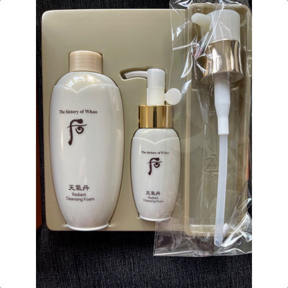 The History of Whoo CHEONGIDAN RADIANT CLEANSING FOAM SET 200ml+50ml