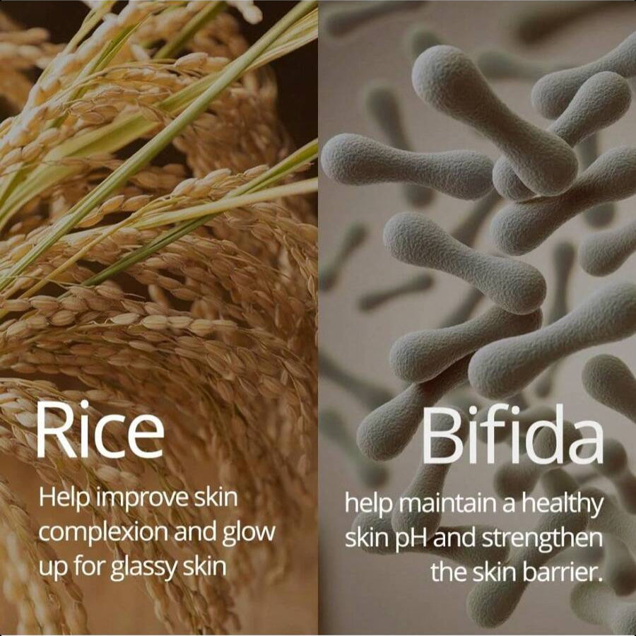 Farmstay Rice & Bifida Glowing Serum, Dark Spot Remover Correcting For Face With Niacinamide, For Women & Men, Korean Skin Care, 1.18 Fl. Oz.35ml