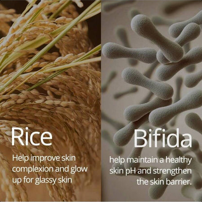 Farmstay Rice & Bifida Glowing Serum, Dark Spot Remover Correcting For Face With Niacinamide, For Women & Men, Korean Skin Care, 1.18 Fl. Oz.35ml