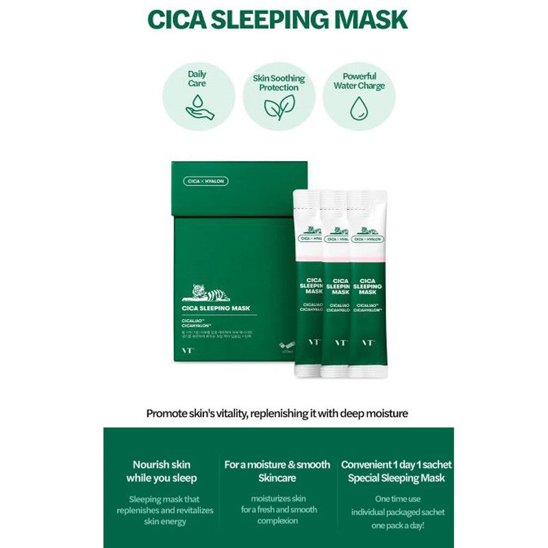 VT Cica Sleeping Mask 30 Pieces