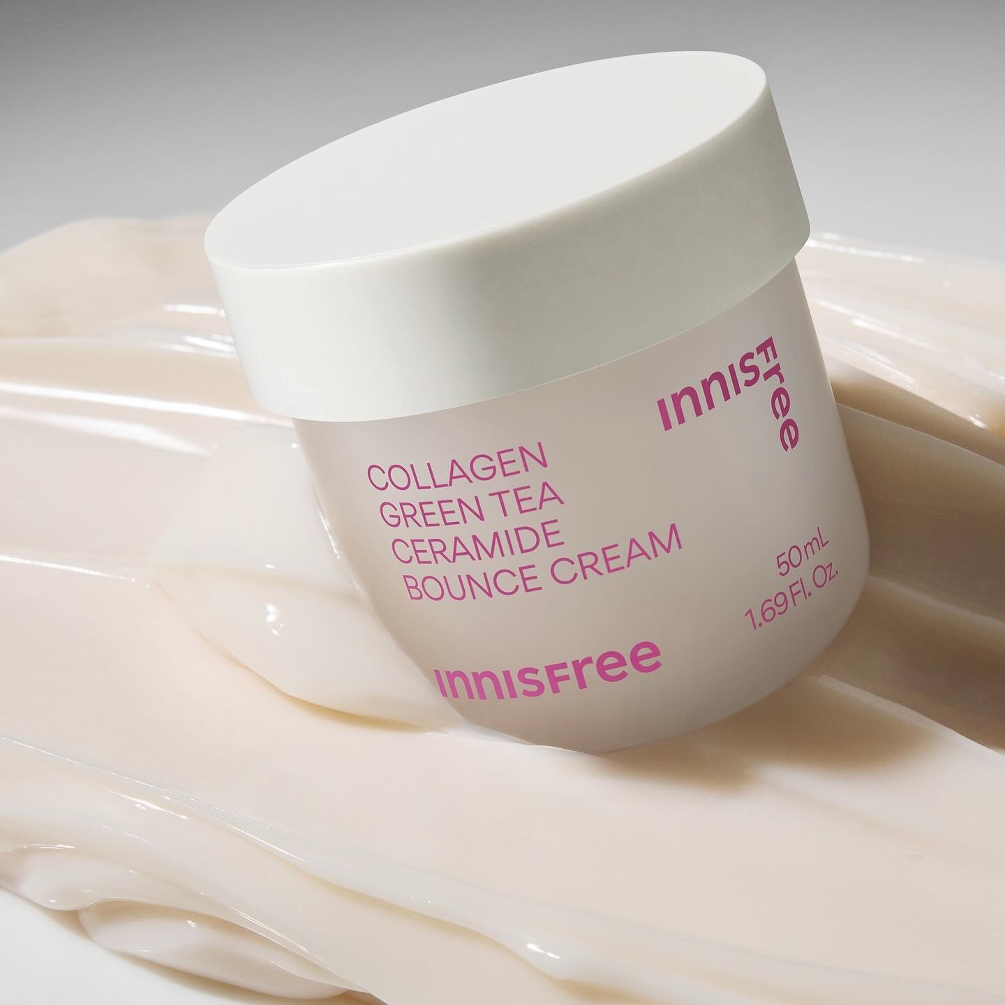 Innisfree Collagen Green Tea Ceramide Bounce Cream 50ml