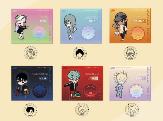 Alien Stage Love Series - Acrylic Stamp(in stock now)