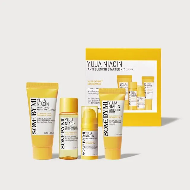 SOMEBYMI Yuja Niacin 30 Days Brightening Starter Kit (30ml, 10ml, 30ml, 20g)