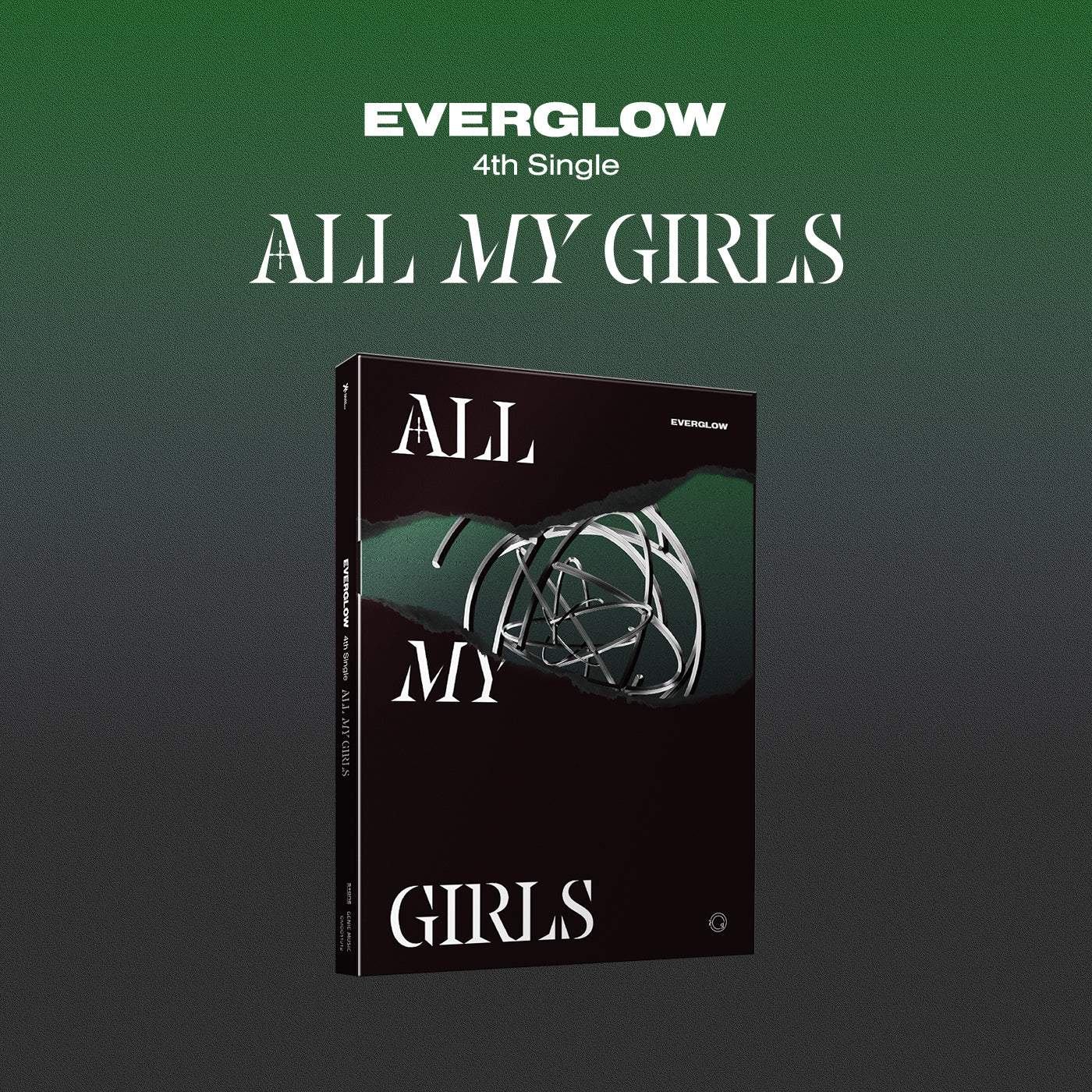 EVERGLOW 4th Single Album [ALL MY GIRLS] (2 Versions SET)