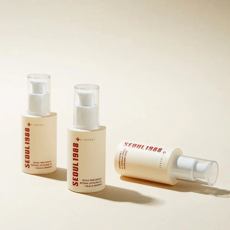 KSECRET SEOUL 1988 Serum : Retinal Liposome 2% + Black Ginseng 30ml
