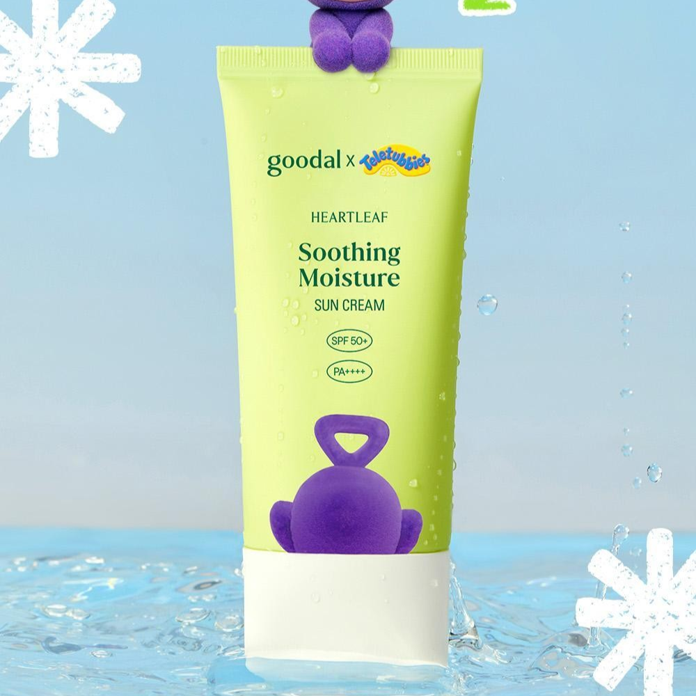 Goodal Heartleaf Soothing Moisture Sun Cream SPF50+PA++++ 50ml*2
