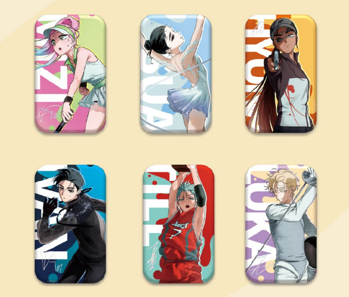 Alien Stage Passion Series - Square Foil Badge