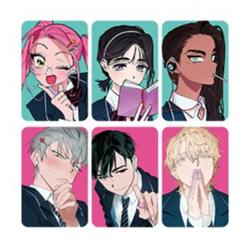 School Uniform - Photo Card Set