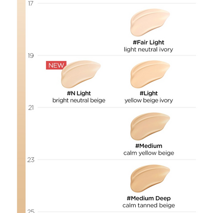 JUNG SAEM MOOL Essential Skin Nuder Long Wear Cushion (refill included)
