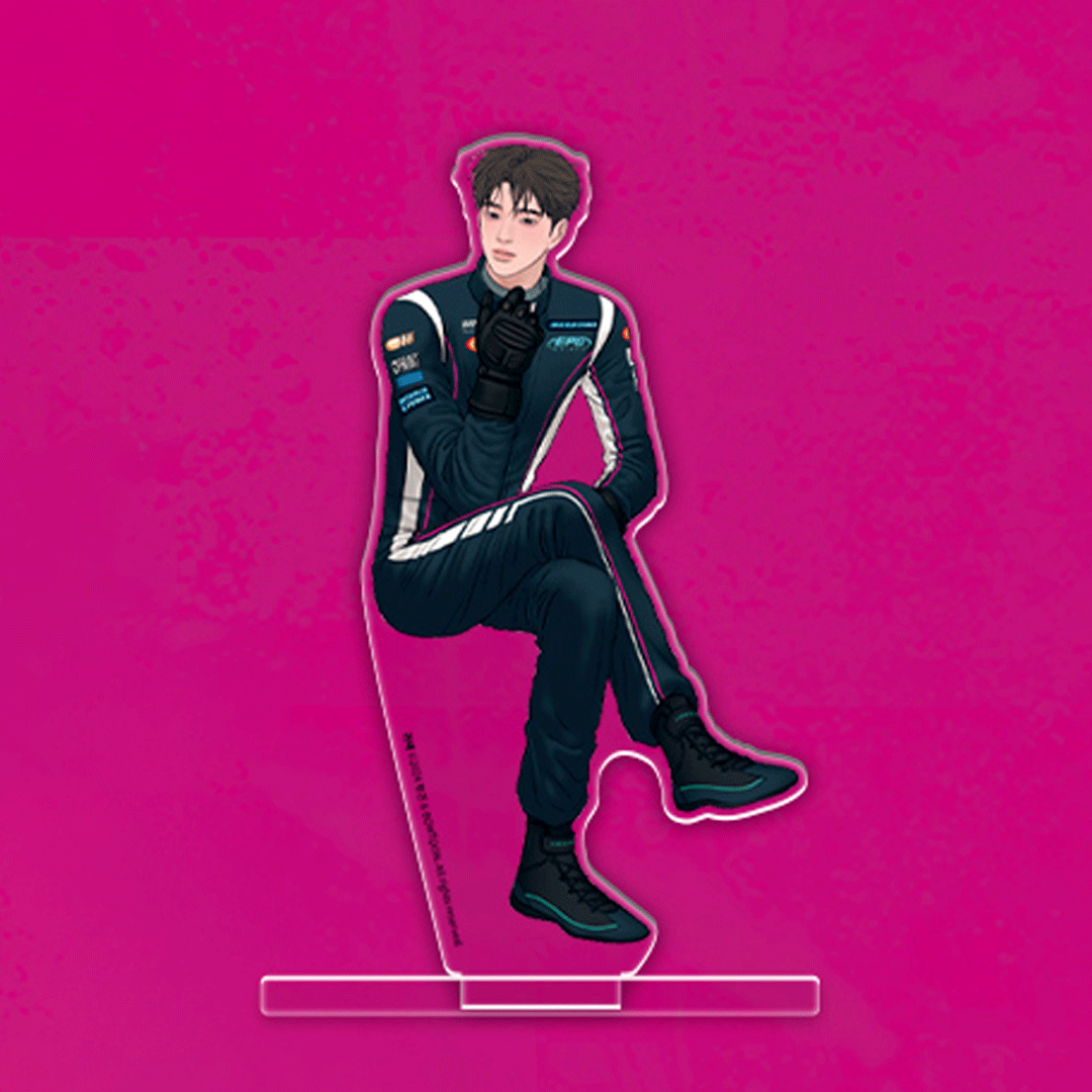 Racing To Another Pink - Partner/ Racer Acrylic Stand