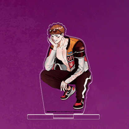 Racing To Another Pink - Partner/ Racer Acrylic Stand