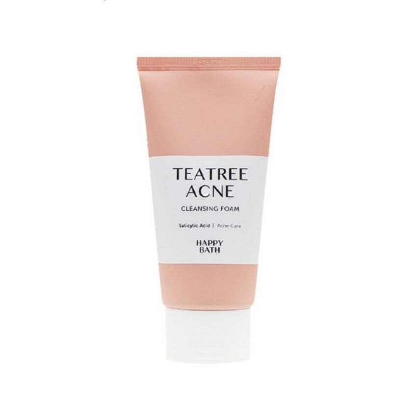 Happy Bath Teatree Acne Cleansing Foam 150g/Suitable for acne-prone skin/Sensitive skin