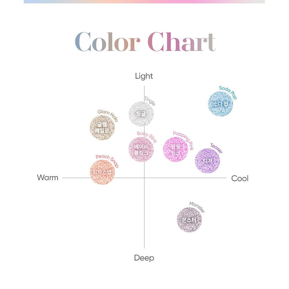 BANILA CO Hyper Holo Beam Eye Glitter 1.8g 8color K-Beauty