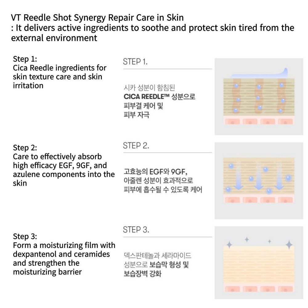 VT COSMETICS Reedle Shot Synergy Repair Cream EX Plus 100 50ml