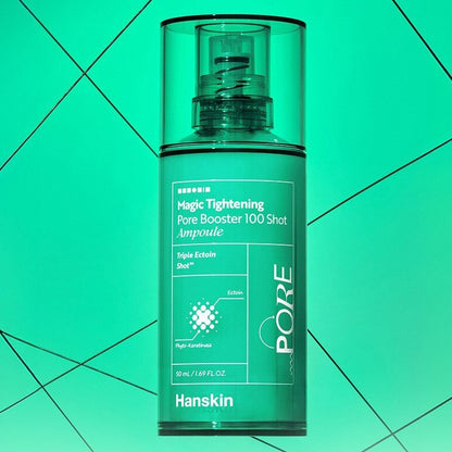 Hanskin Magic Tightening Pore Booster 100 Shot Ampoule 50ml/elastic moisture