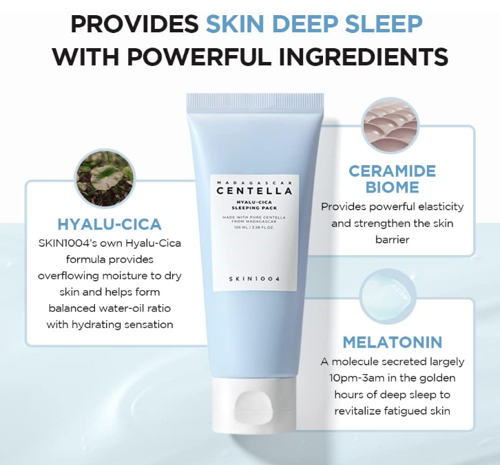 SKIN1004 Centella Hyalu-Cica Sleeping Pack 100ml