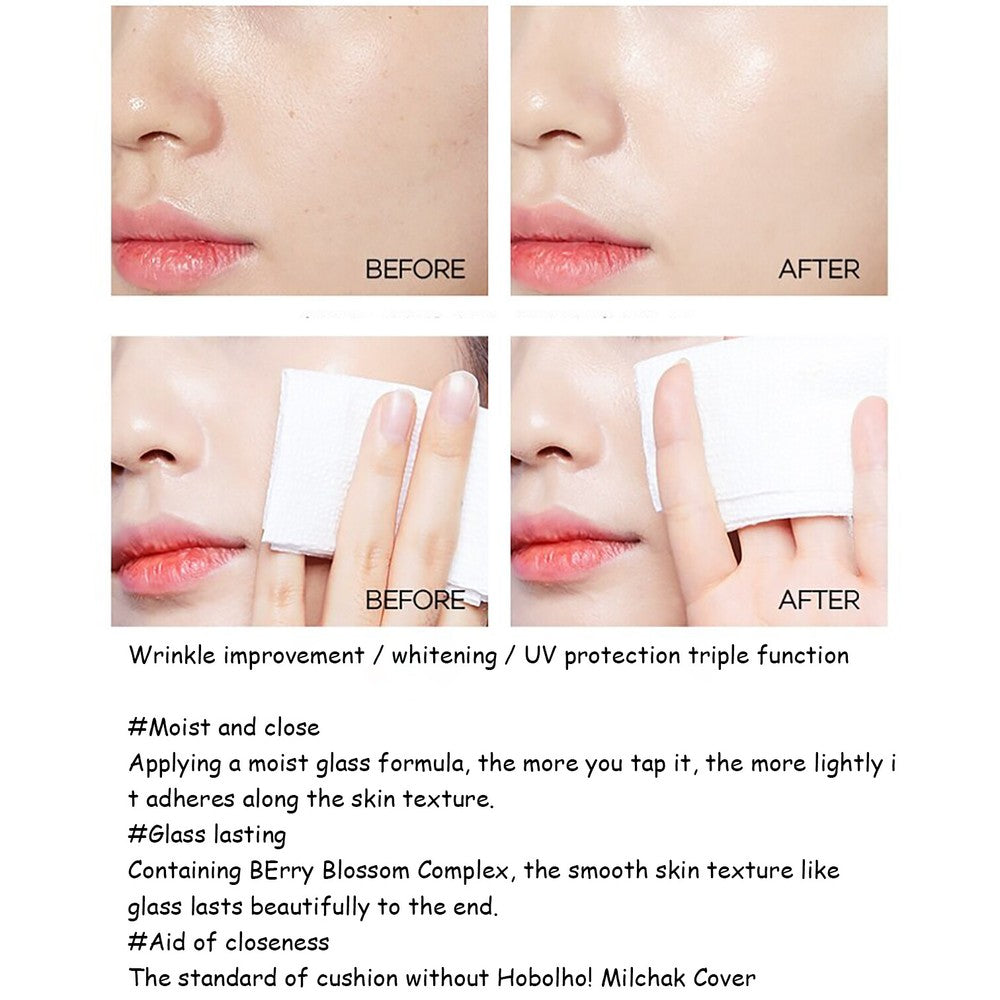 Giverny Close Cover Cushion Foundation Main Product 12g + Refill 12g Set