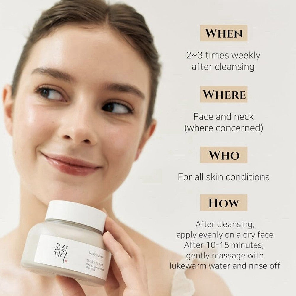 Beauty Of Joseon Ground Rice And Honey Glow Wash Off Mask 150ml