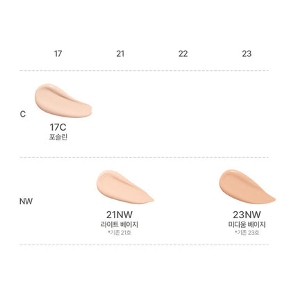 Giverny Close Cover Cushion Foundation Main Product 12g + Refill 12g Set