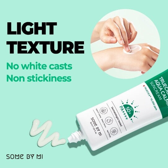 SOME BY MI Truecica Aqua Calming Sun Cream 50ml SPF50+ PA++++ Sunscreen