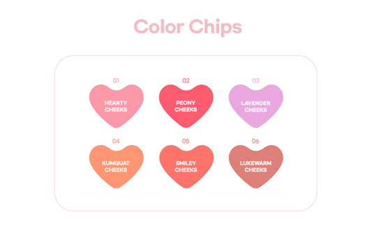 AOU Soft Cream Blush 6 Colors 3g