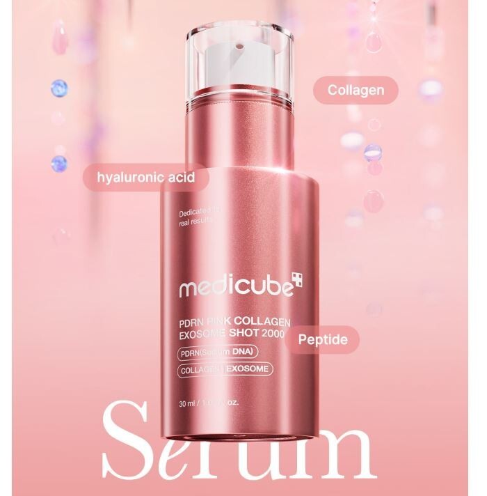 Medicube PDRN Pink Collagen Exosome Shot 7500 Serum 30ml