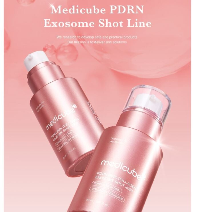 Medicube PDRN Pink Collagen Exosome Shot 7500 Serum 30ml
