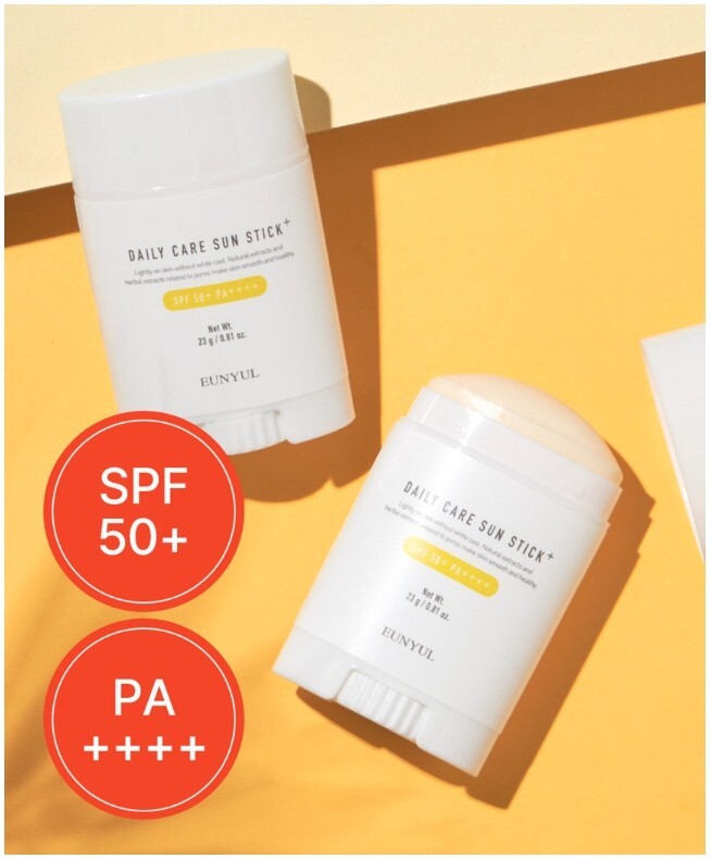 EUNYUL Daily Care Sun Stick Plus SPF50+ PA++++ 23g UV Protection Sunscreen NEW