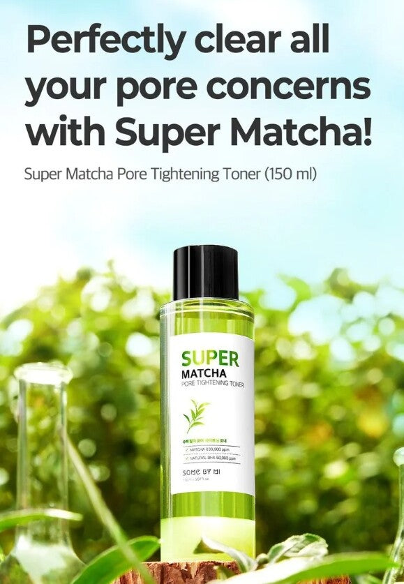 SOME BY MI Super Matcha Pore Tightening Toner 150ml Moisturizing Toner K-Beauty