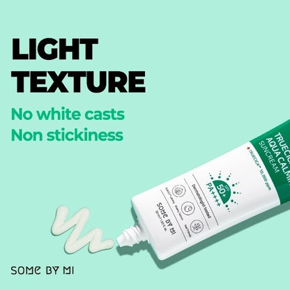SOME BY MI Truecica Aqua Calming Sun Cream 50ml SPF50+ PA++++ Sunscreen