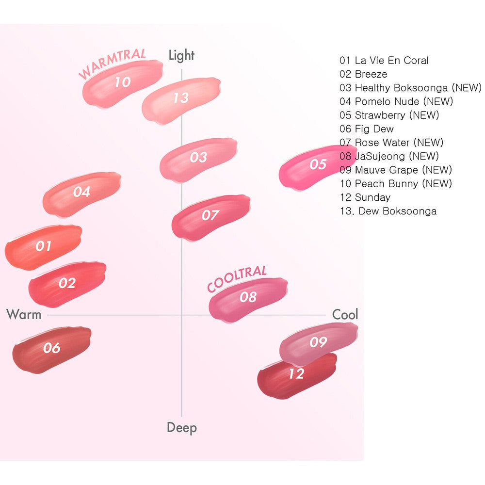 AMUSE Dew Tint 4g 13shades