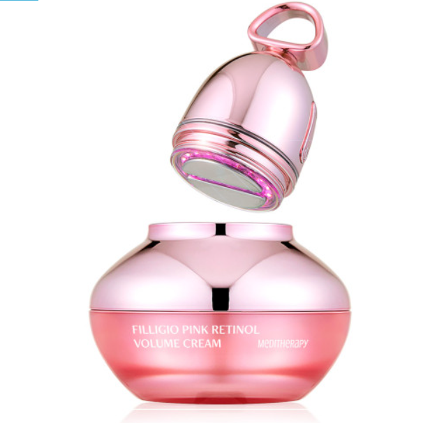 Meditherapy Filligio Pink Retinol Volume Cream 50ml + Device SET