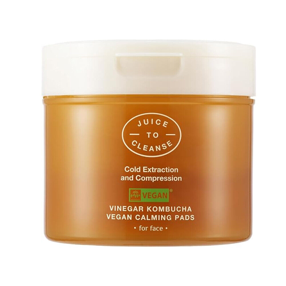 JUICE TO CLEANSE Vinegar Kombucha Vegan Calming Pads 200ml/55pads