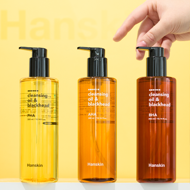 Hanskin Cleansing Oil & Blackhead BHA 300ml (10.1oz)