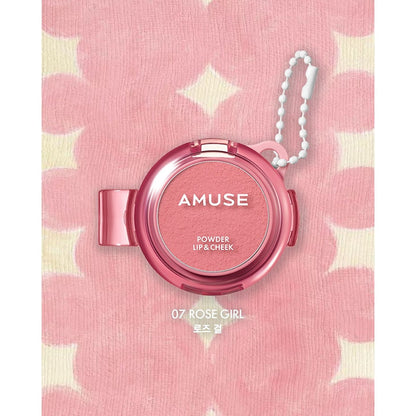 AMUSE Powder Lip & Cheek 4g 12Shades K-Beauty