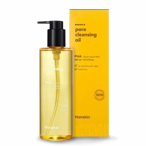 [HANSKIN] Face Cleansing Oil PHA for Sensitive Skin 300ml 10.14 fl oz From Korea