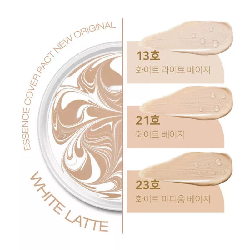 Age 20's Shining Drop Edition New Original Essence Cover Pact Case + Refill 12.5gx 3p