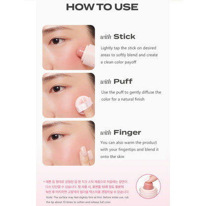 BANILA CO Romantic Blush Lip and Cheek 3.7g 20colors K-Beauty