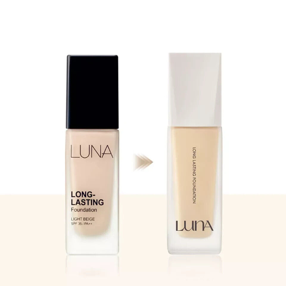 LUNA Long Lasting Foundation 30ml 5 colors K-Beauty / Tracking