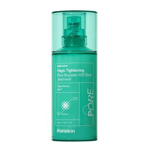 Hanskin Magic Tightening Pore Booster 100 Shot Ampoule 50ml/elastic moisture