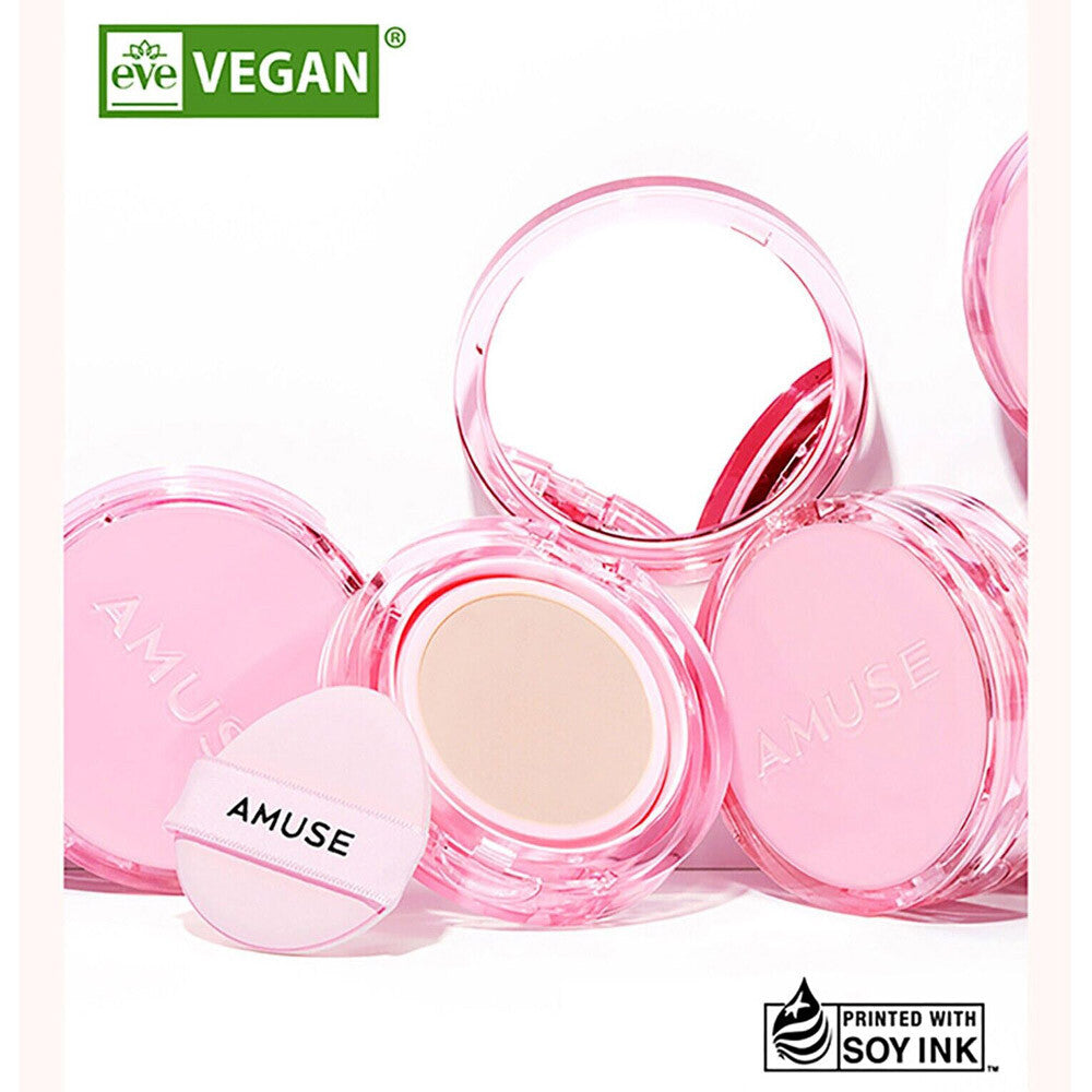 Amuse Dew Power Vegan Cushion SPF50+PA++++ 15g
