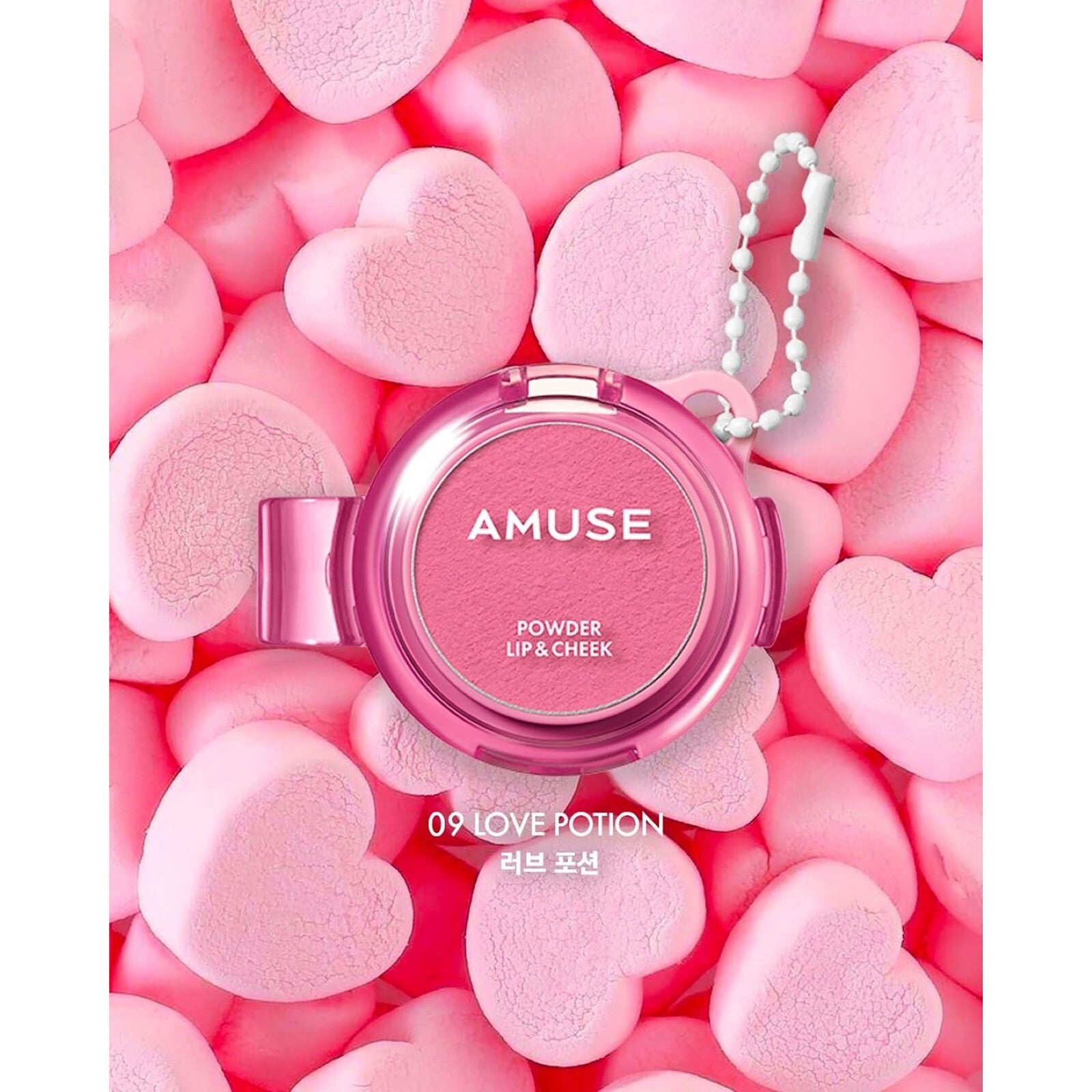 AMUSE Powder Lip & Cheek 4g 12Shades K-Beauty