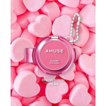 AMUSE Powder Lip & Cheek 4g 12Shades K-Beauty