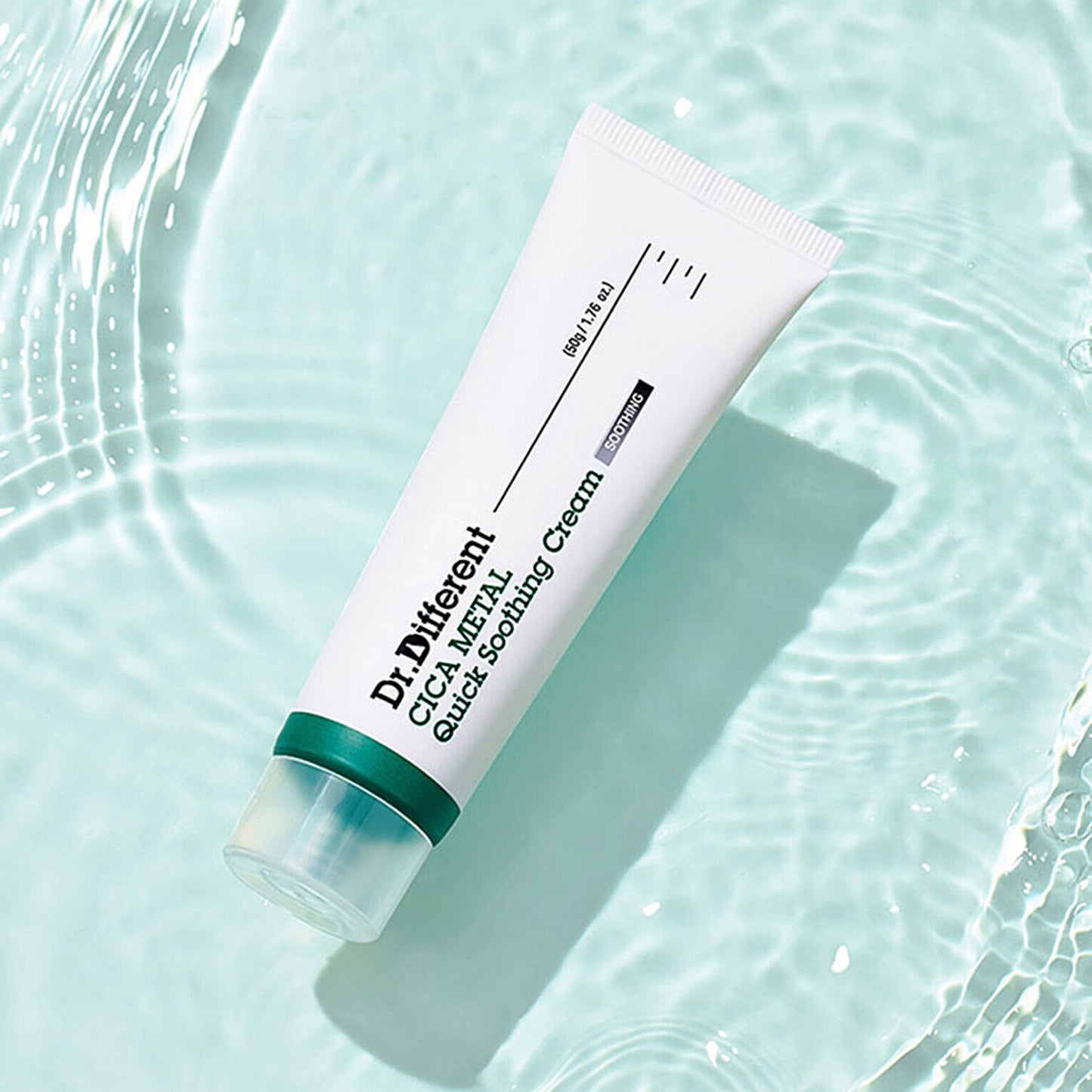 DR.DIFFERENT Cica Metal Quick Soothing Cream 1.76oz / 50g K-Beauty