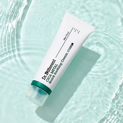 DR.DIFFERENT Cica Metal Quick Soothing Cream 1.76oz / 50g K-Beauty