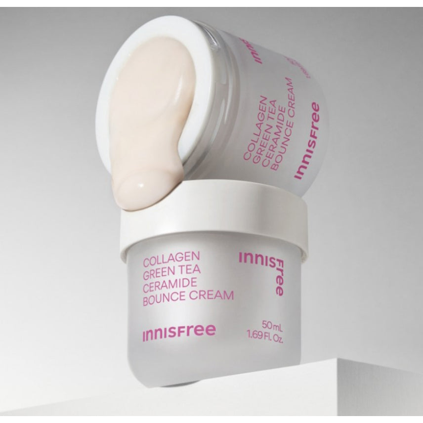 Innisfree Collagen Green Tea Ceramide Bounce Cream 50ml